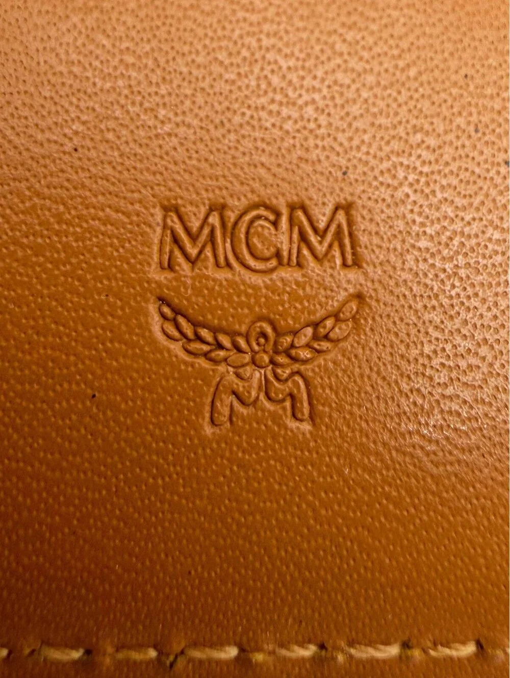 MCM Bifold Black Wallet in Visetos Original Cardholder